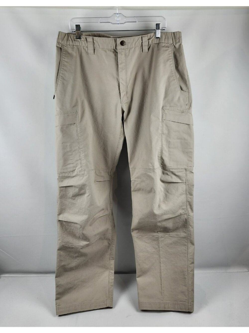 Vertx Pants Mens 40x33 Beige Tactical Cargo Straight Leg Stretch Pants